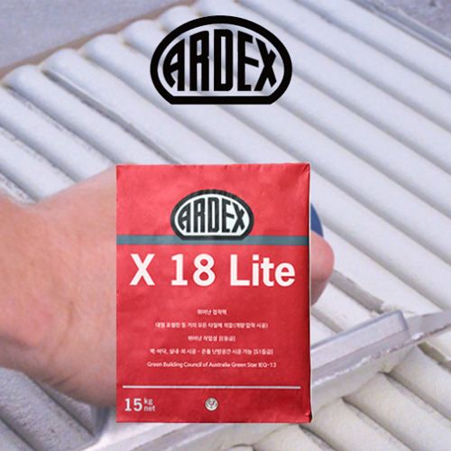 아덱스 X18 Lite 15kg 고탄성 대형타일 접착제